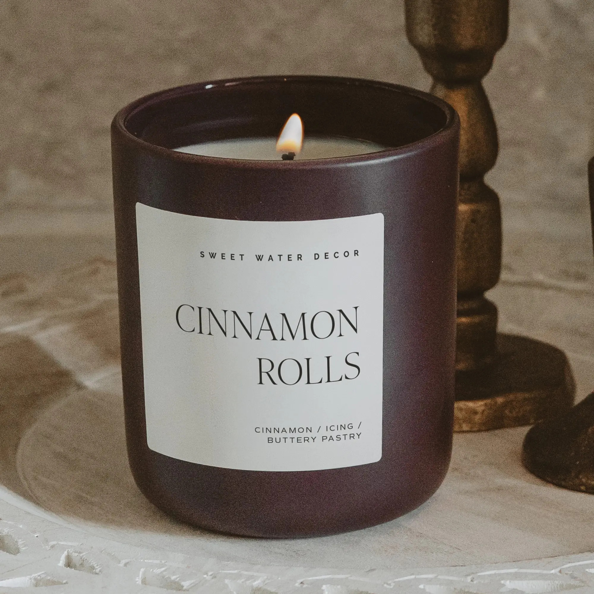 SWEET WATER DECOR Brown Matte 15 oz Soy Fall Candle | Nordstrom | Nordstrom