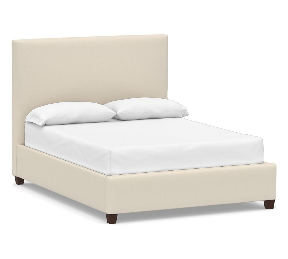 Raleigh Square Upholstered Bed | Pottery Barn (US)