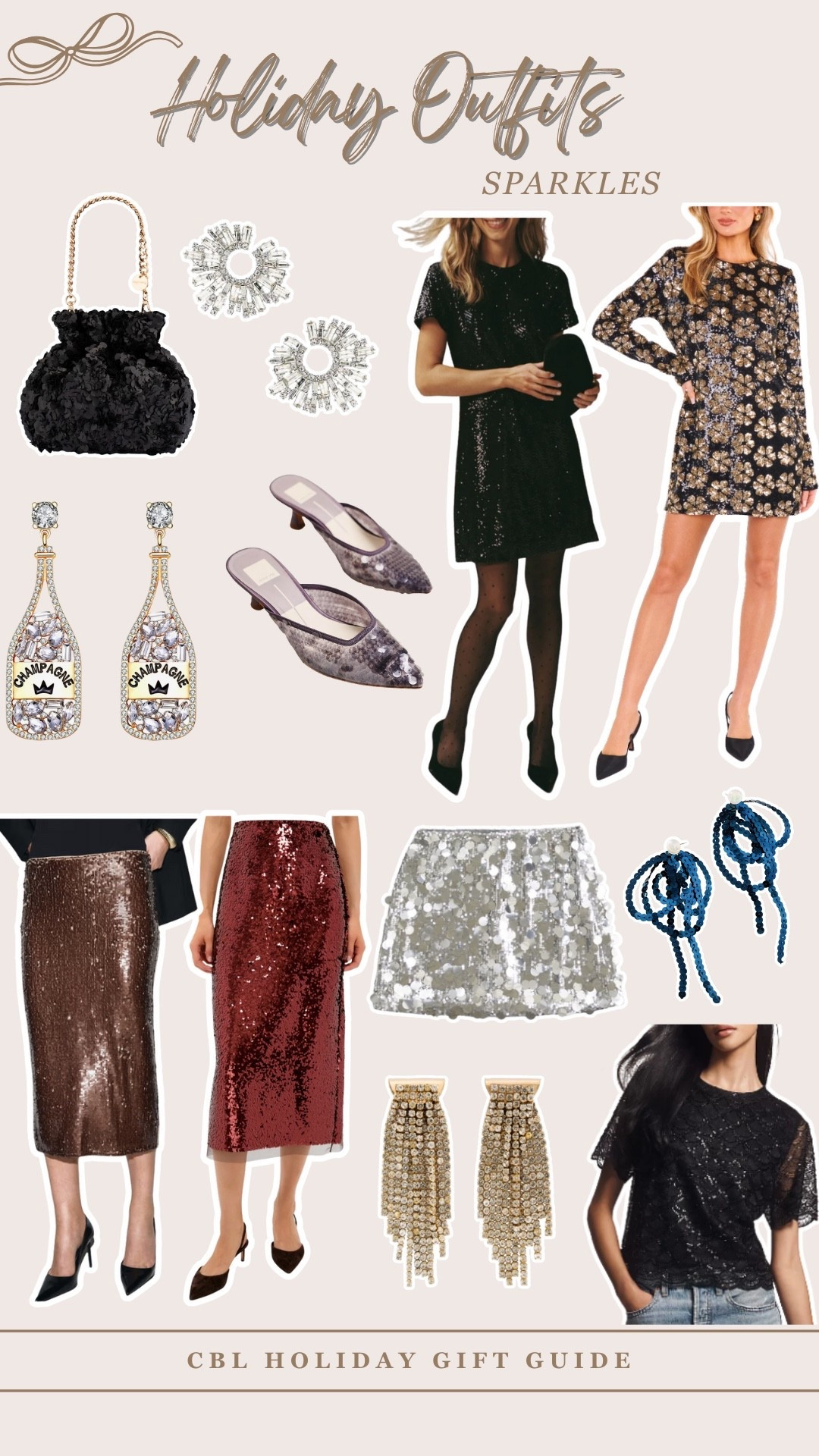 Shopping for New Year’s Eve or Christmas holiday parties? Here are a few sequin pieces to add a little sparkle to your festive outfit! 

#LTKHoliday