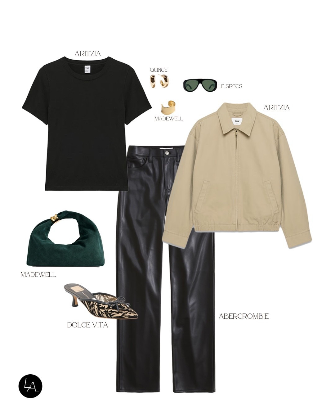 Cool girl St. Patrick’s outfit 🍸 

#stpatricksday #outfitinspo #grwm #ootd #stpaddys #outfit #fashion #womens #leather #chic #coolgirl #stpatricks

#LTKgrwm #LTKootd