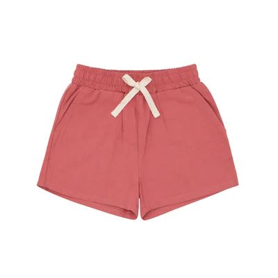 boys new england red canvas short | minnow