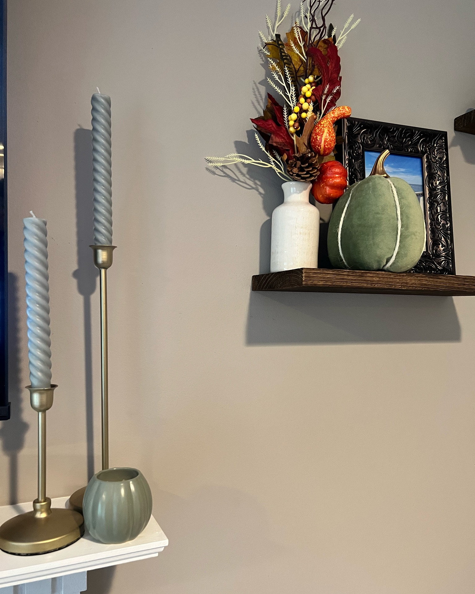 Fall Home Decor

#fall #home #homedecor #candle #pillarcandle #pumpkin #teal #floral

#LTKfindsunder50 #LTKhome #LTKSeasonal