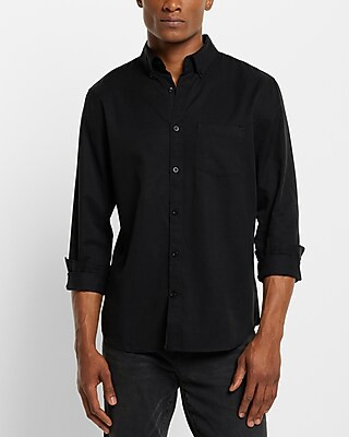 Solid Casual Shirt | Express