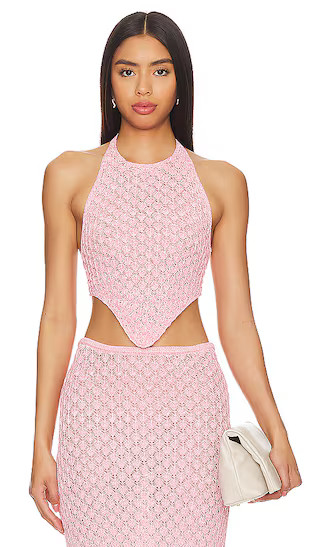 Lana Top in Flamingo | Revolve Clothing (Global)