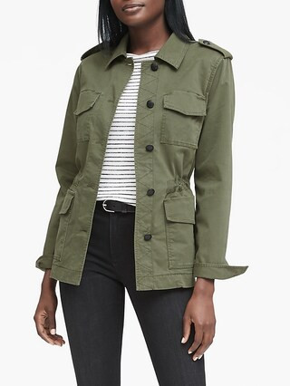 Twill Utility Jacket | Banana Republic | Banana Republic (CA)