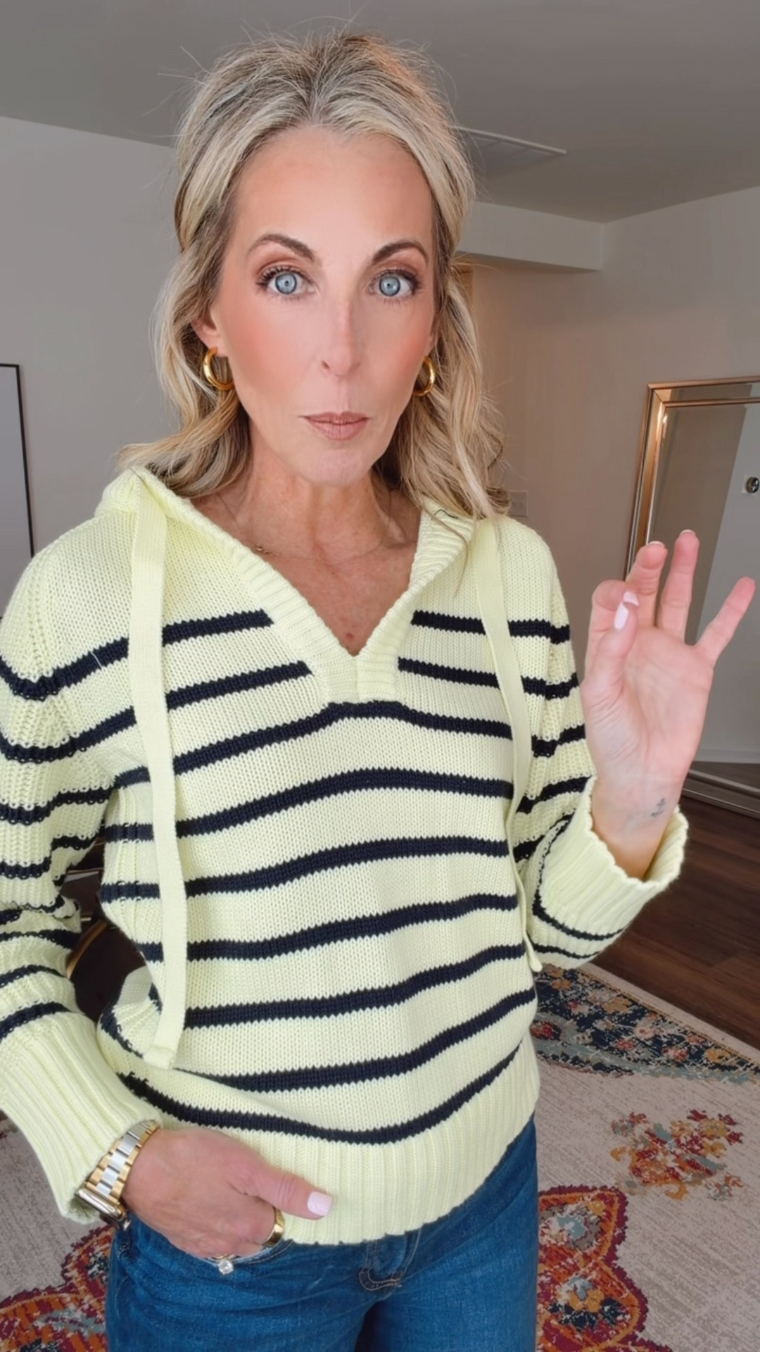 Recreation on the low-key style of this hoodie sweater. Laid-back with just the right amount of polish this sweat sweater feels incredible under $30 comes in three colors and it is weaken worthy of perfection.  Wearing a size small.

#LTKgrwm #LTKmomlife #LTKdayinmylife