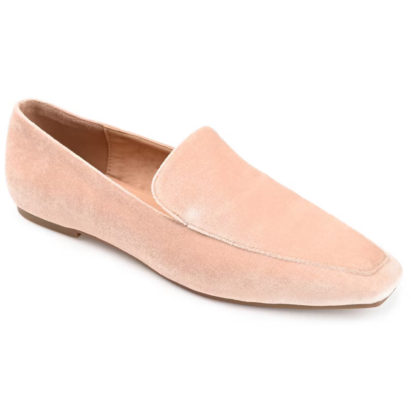 Journee Collection Womens Silas Tru Comfort Foam Slip On Square Toe Loafer Flats | Target