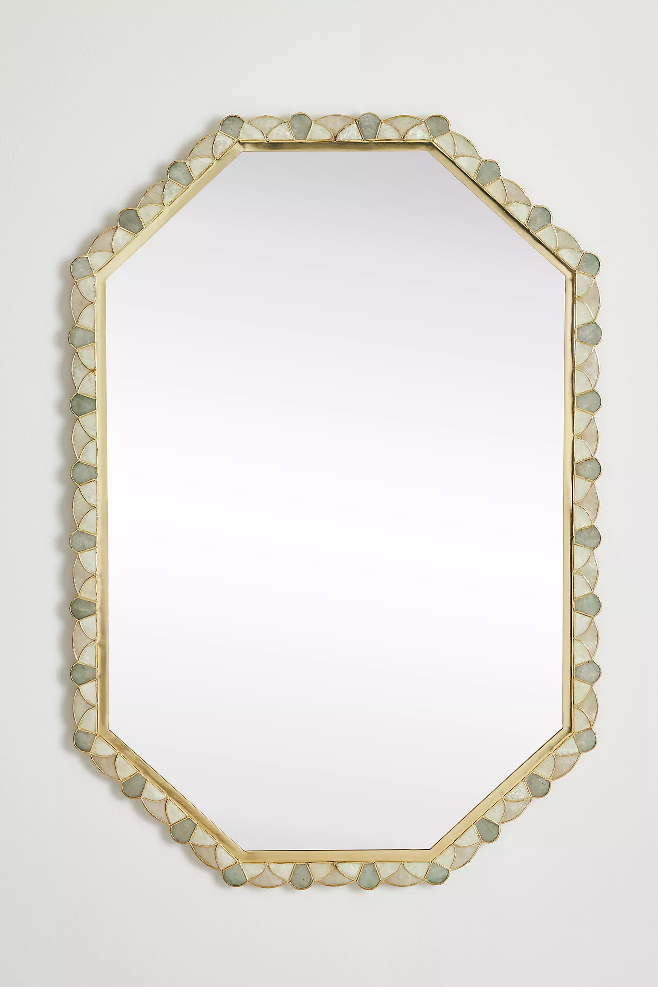 Avril Capiz Shell Wall Mirror | Anthropologie (US)