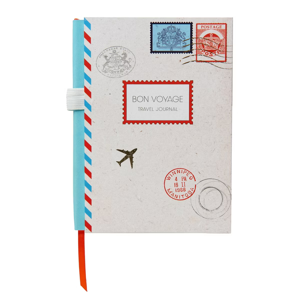 Gartner Studios Guided Journ 6"x8" Travel 192pg Cream Postage | Target