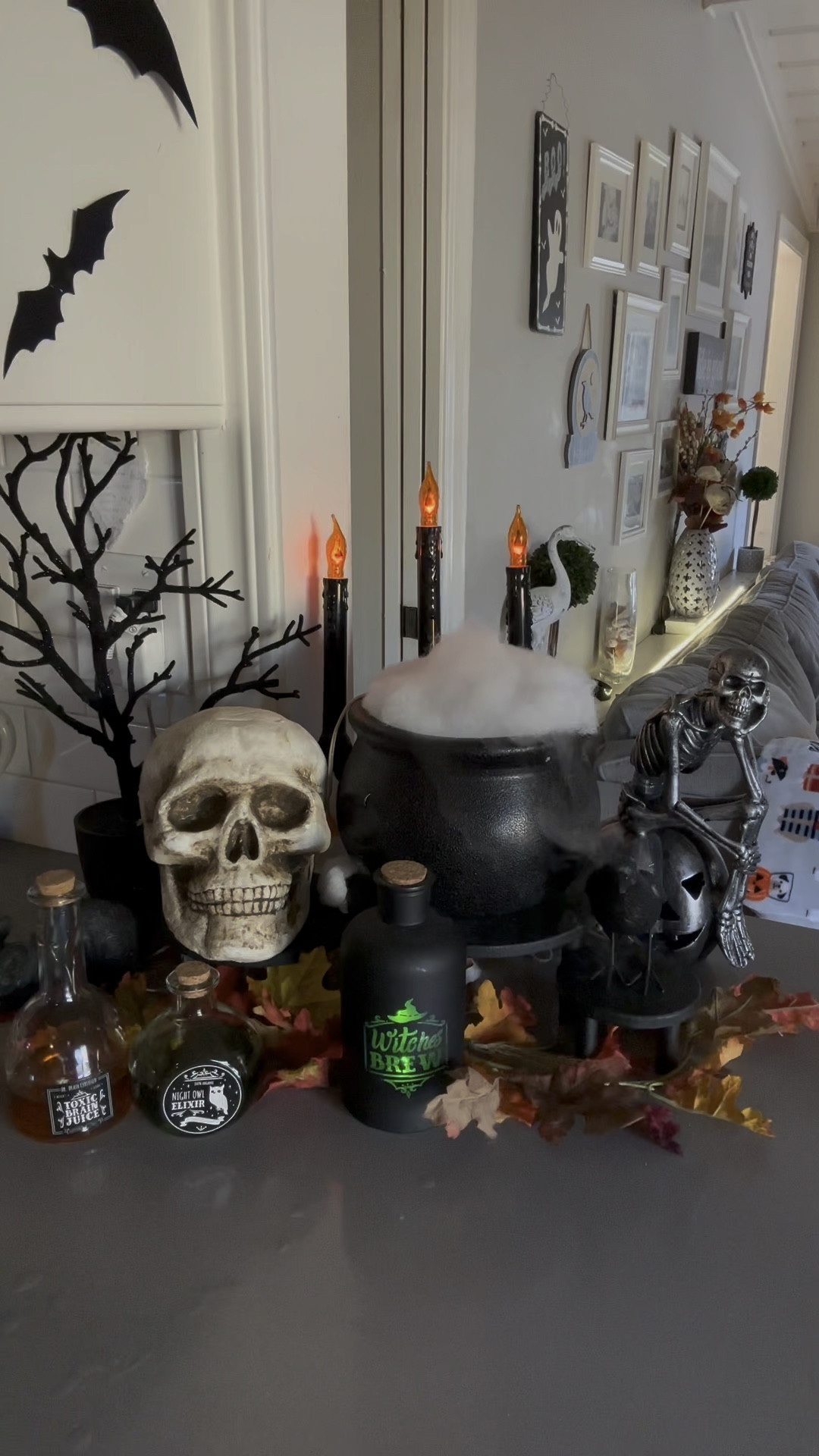 Build your own fogging cauldron with an essential oil diffuser. It’s super simple to build and makes your house smell great.  

#LTKSeasonal #LTKHome #LTKHalloween