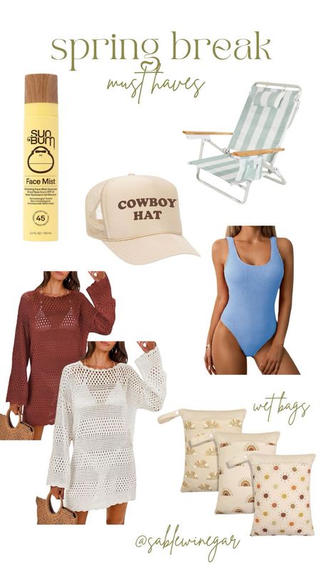 Vacation must haves, spring break, postpartum swimsuits, mom style, mom swimsuits, one piece swimsuits, sunscreen, beach chair, coverups, beach must haves, womens hats 

#LTKtravel #LTKSeasonal #LTKswim