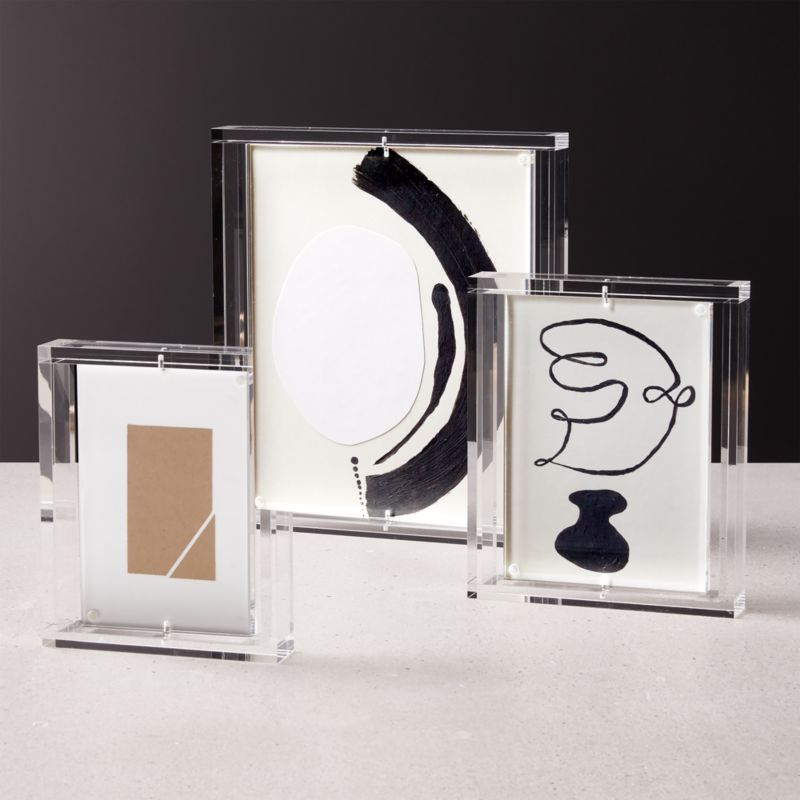 Marco Acrylic Picture Frames | CB2 | CB2