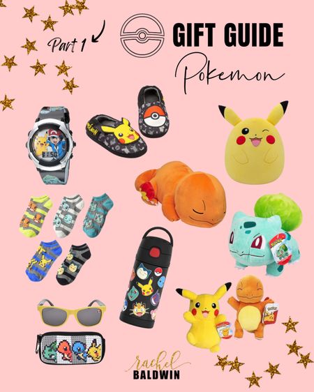 It’s officially the holiday season!! 🎄🥰 And that means it’s time for GIFT GUIDES🎁

Here’s a roundup of gifts for the Pokemon obsessed kiddos in your life (part 1 of 2!), including plushies, socks, and a super cool watch 🧦😎 

#LTKkids #LTKHoliday #LTKGiftGuide