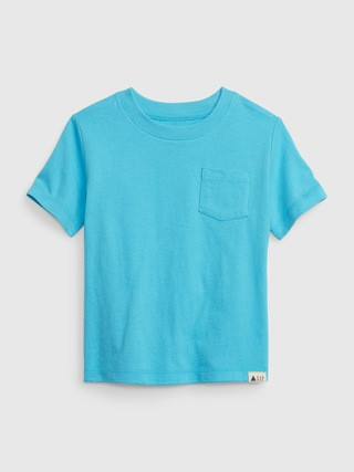 Toddler 100% Organic Cotton Mix and Match Pocket T-Shirt | Gap (US)