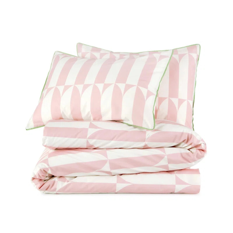 Waverly Pink Standard Cotton Comforter Set | Wayfair North America
