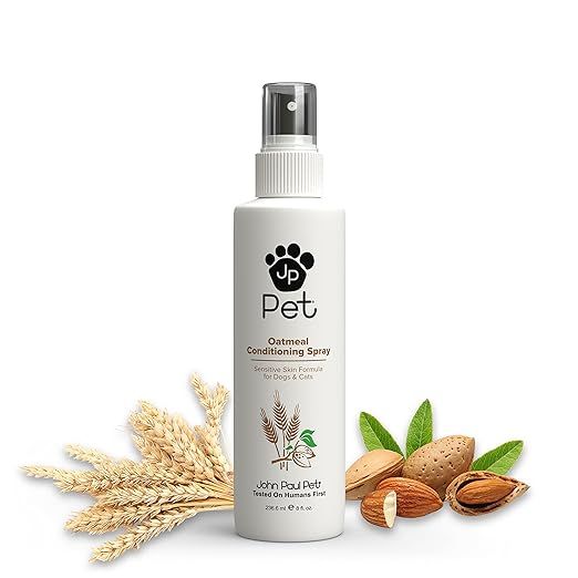 Oatmeal Conditioning Spray - Grooming for Dogs and Cats, Soothe Sensitive Skin Formula with Aloe ... | Amazon (US)