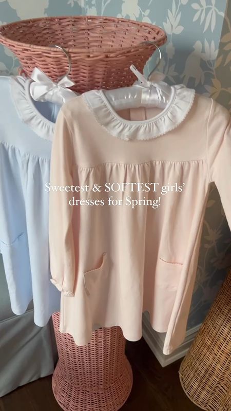 These are the SOFTEST and sweetest little dresses for girls for Spring! They come in both baby through size 6X! 

#girlsdresses #springdresses #girlsclothes #girls 

#LTKkids #LTKfamily
