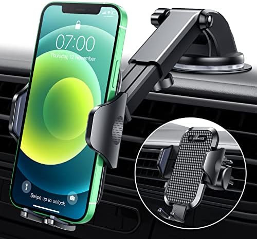 [Upgraded] VANMASS Car Phone Mount, [Strong Suction] Cell Phone Holder for Car Dashboard Windshield  | Amazon (US)