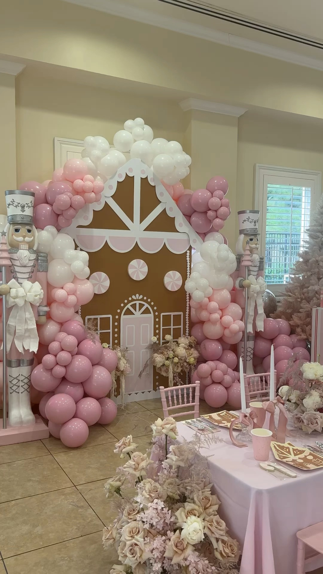 Pink Christmas Wonderland kids party details designed by Parisa Kaprealian {Pretty Please Design}  🎀

#LTKKids #LTKParties #LTKSeasonal
