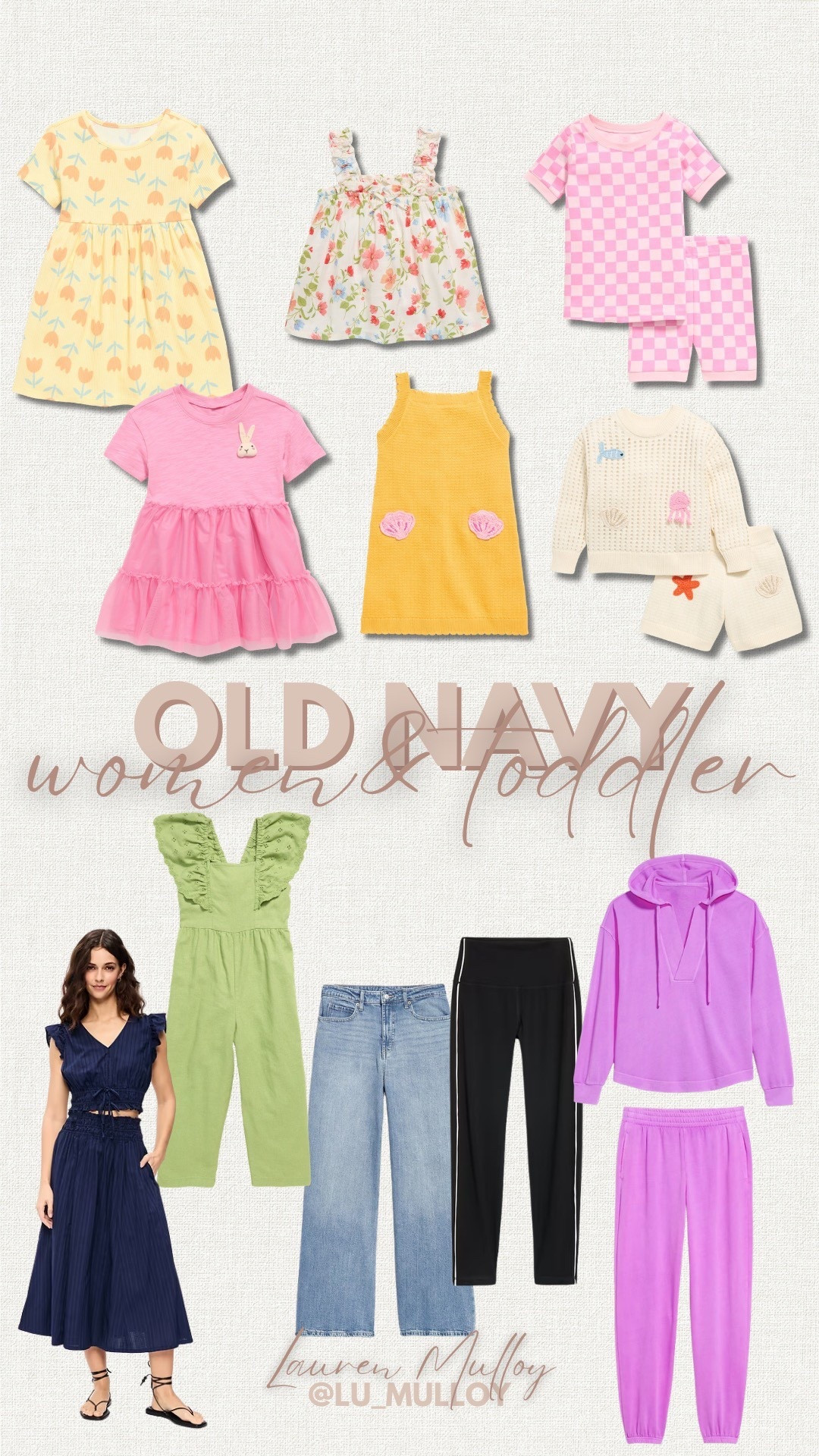 Spring finds at Old Navy for women and toddlers! How cute is the knit set and knit dress for little girls?!

#LTKKids #LTKootd #LTKmomlife