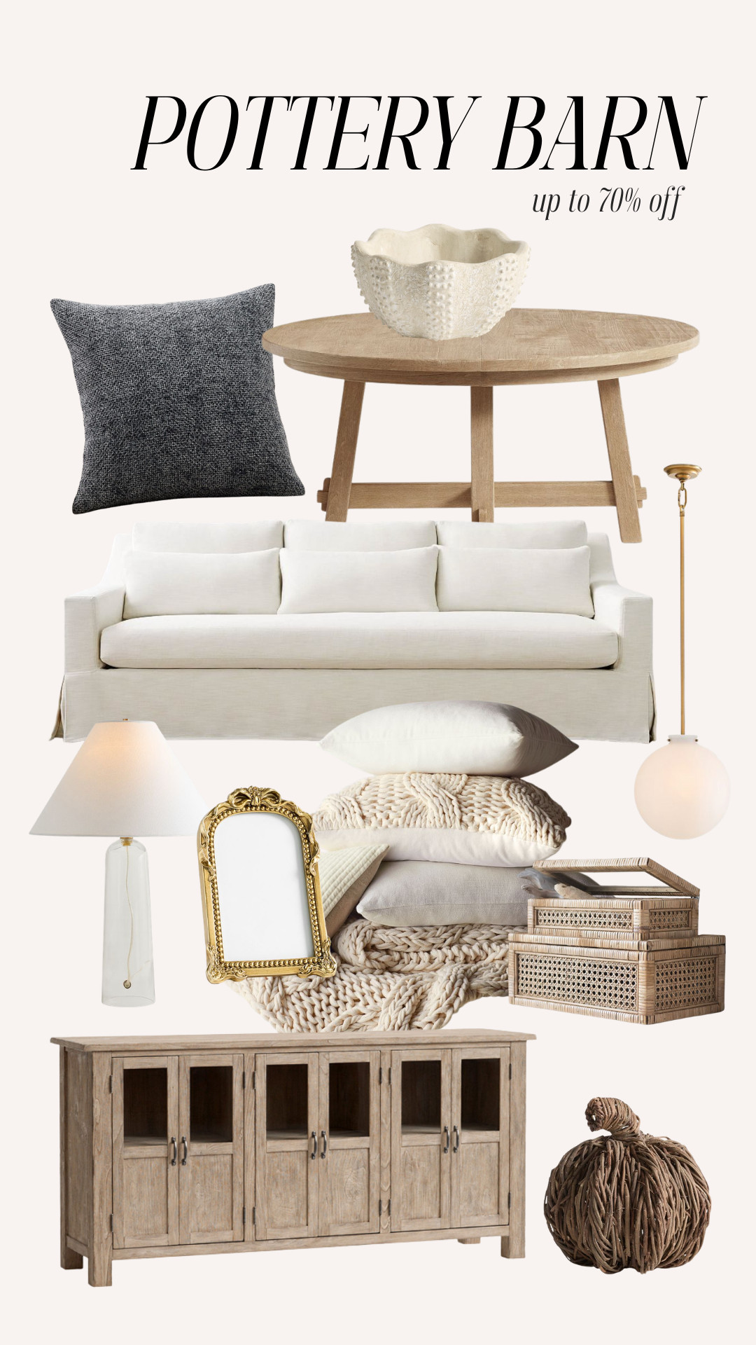 Get up to 70% off at Pottery Barn for their Labor Day sale! Some of my favorite pieces for a home refresh. 

 #LTKHome #LTKSaleAlert
