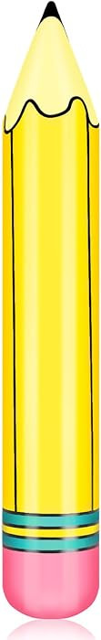 Denylo pro 27 Inch Giant Large Inflatable Pencil Back to School Graduation Decor Hanging Inflatab... | Amazon (US)