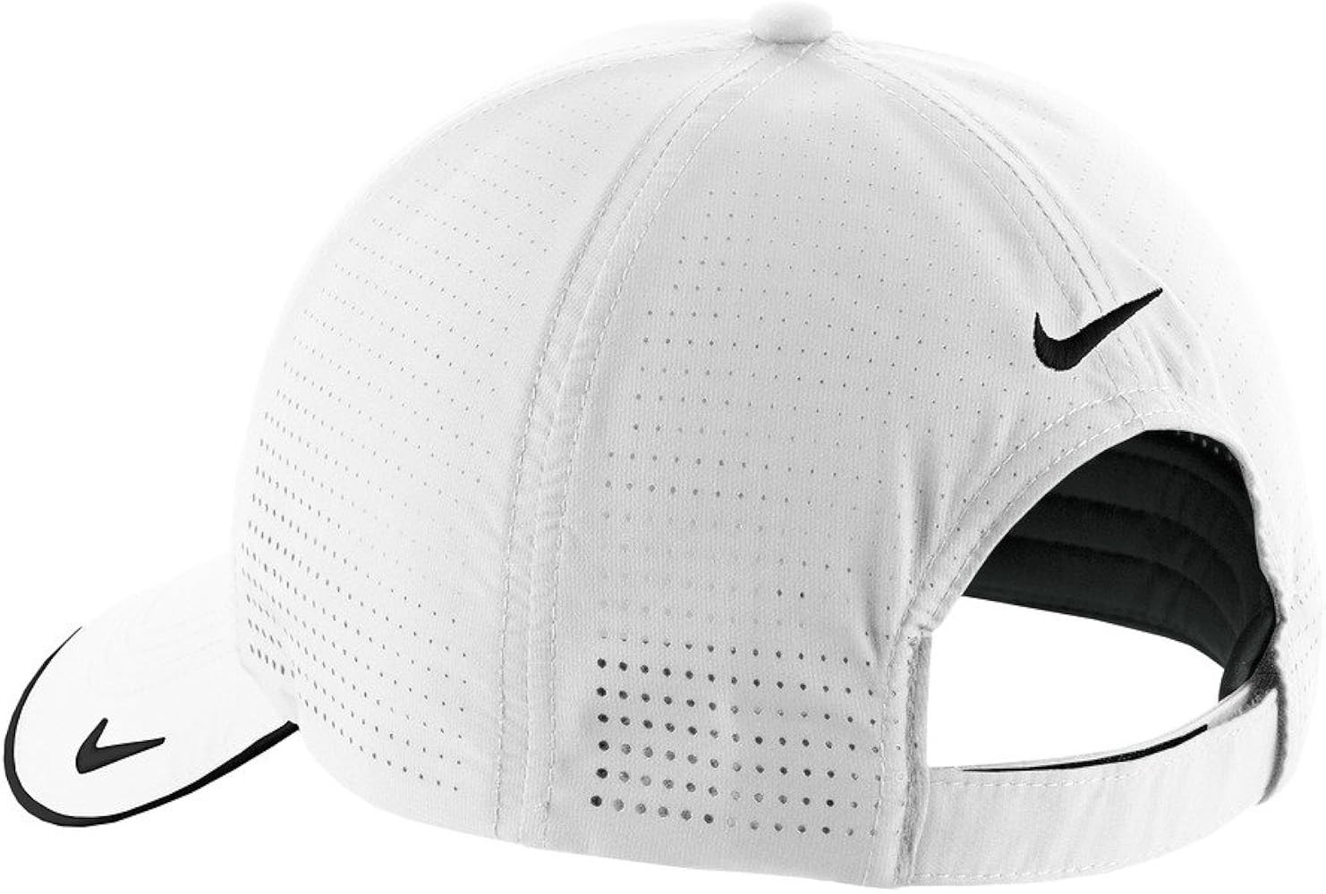 Nike Golf - Dri-FIT Swoosh Perforated Cap , 429467, White, No Size | Amazon (US)