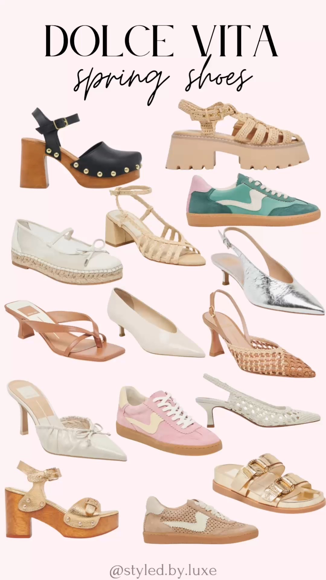 Spring shoes | fashion sneakers | heels | sandals | 

#LTKSeasonal #LTKOver40 #LTKShoeCrush