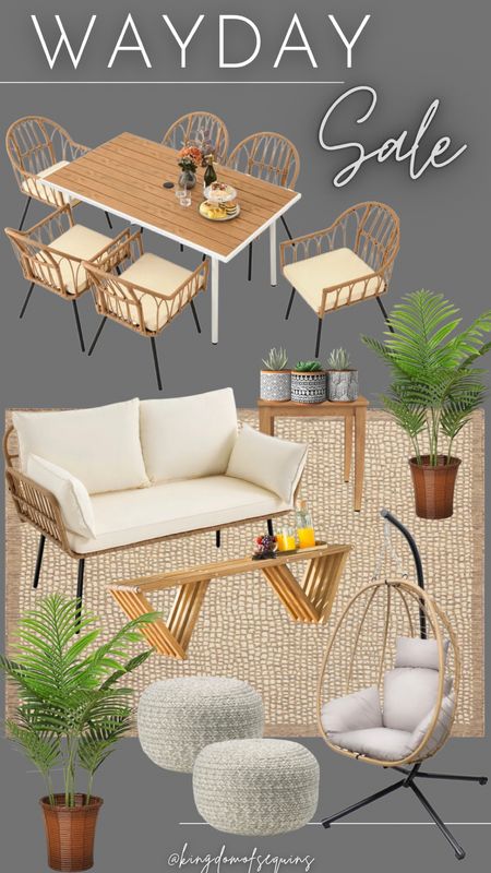 Wayfair wayday outdoor furniture sale 

#LTKhome #LTKsalealert