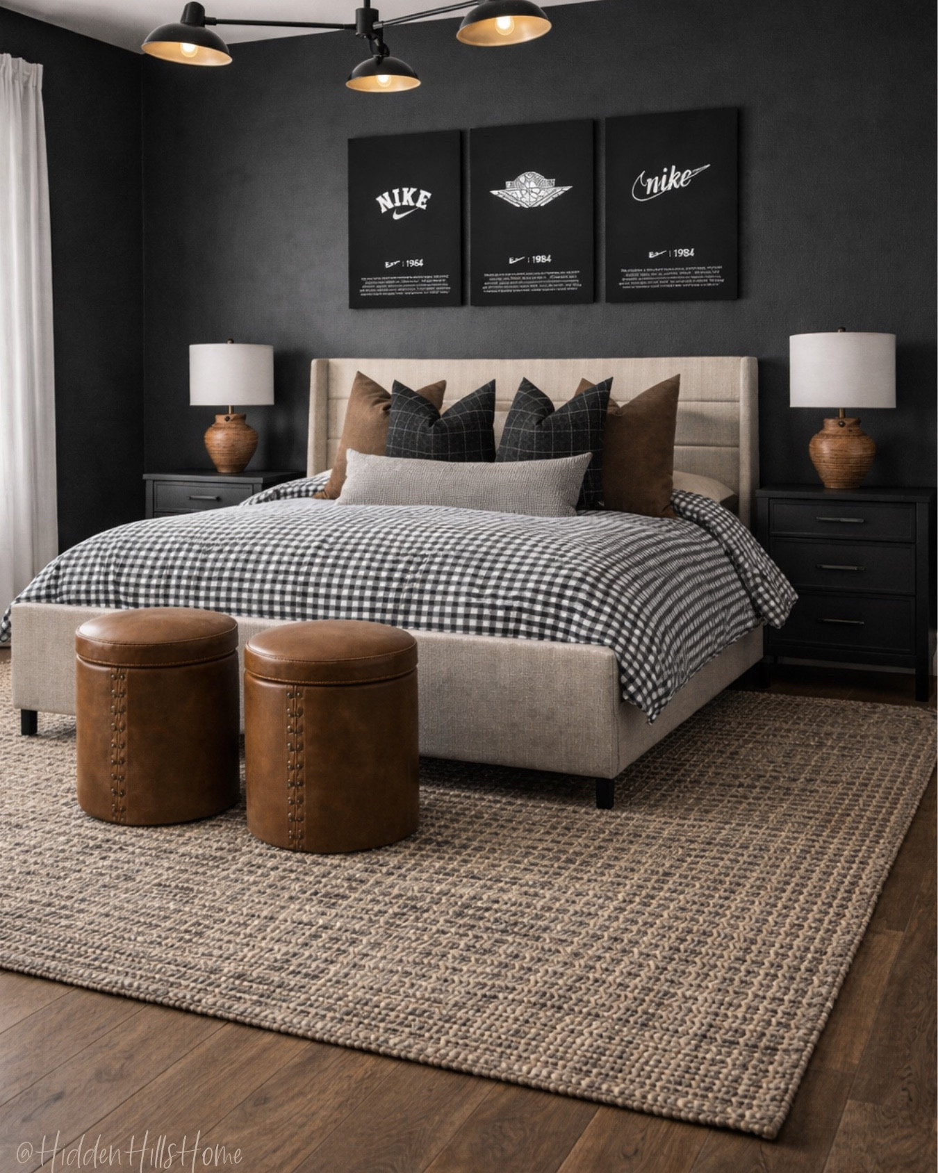 Boys basketball bedroom mood board, teen boys room design inspiration, boys bedroom, basketball bedroom #teenroom