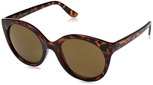 A.J. Morgan Women's Maid Marian 40091 Cateye Sunglasses, Tortoise, 55 mm | Amazon (US)