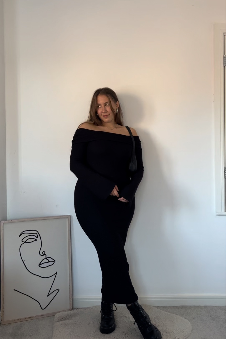 Maxi black knitted dress

#LTKstyletip #LTKmidsize #LTKSeasonal