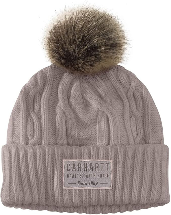 Carhartt Women's Knit pom Beanie | Amazon (US)