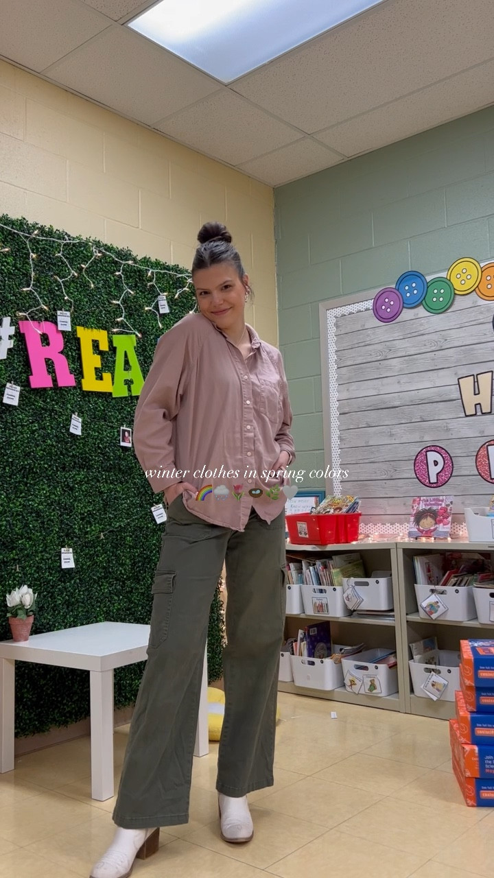 spring 🤝 target

Cargo pants. Button down shirt. Target fashion. Target style. White cowboy boots. White boots. Teacher ootd. Teacher outfit. Teacher clothes. Spring fashion. Spring ootd. Spring outfit. Casual spring outfit. Casual spring clothes. Gold jewelry. Mixed metal jewelry. Ankle boots. Target cargo pants. Target button down. 

#LTKfindsunder50 #LTKworkwear #LTKxTarget