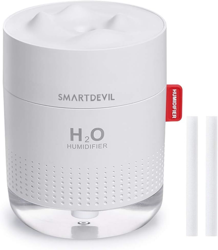 Amazon.com: SmartDevil 500mL Portable Mini Humidifier, (White) | Amazon (US)
