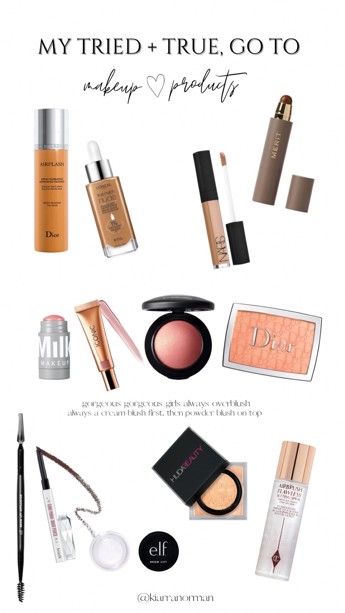 my tried and true go to products 🫶🏽 so many of them are included in the Sephora sale happening now through 11/7 so snag them while you can! 

#LTKunder50 #LTKHoliday #LTKsalealert