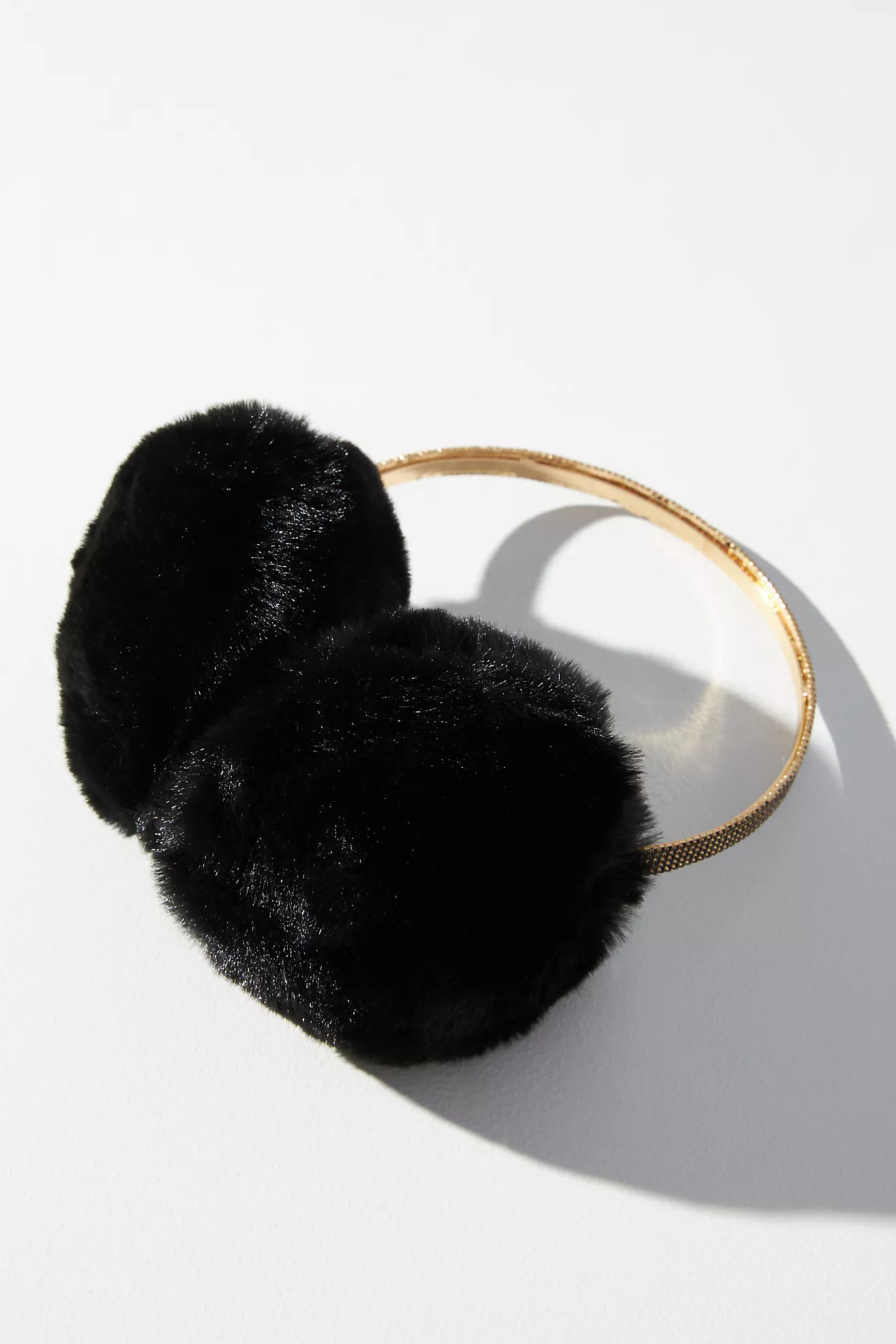 Crystal-Embellished Faux Fur Earmuffs | Anthropologie (US)