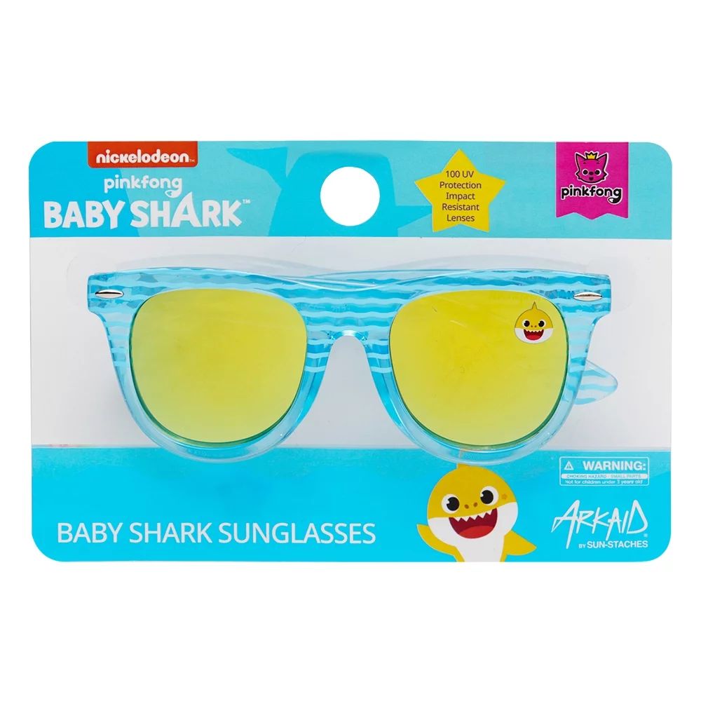 Baby Shark Tinted Blue Wave Kids Sunglasses | Walmart (US)