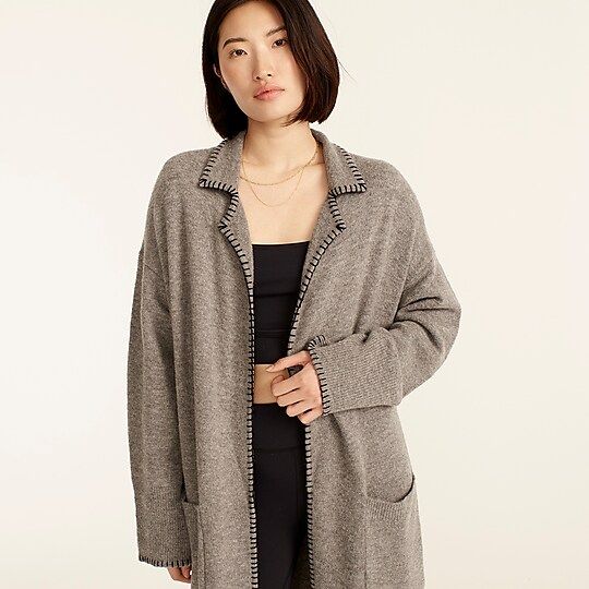 Long sweater-coat | J.Crew US