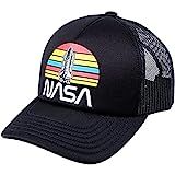 Concept One NASA Shuttle Adjustable Snapback Trucker Hat, Black, One Size | Amazon (US)