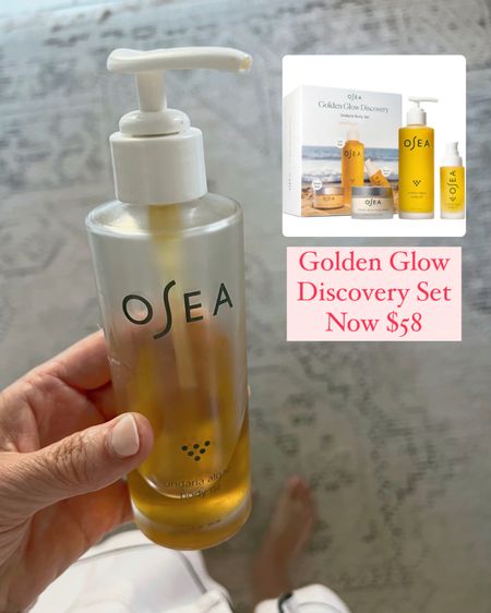 Osea Golden glow discovery set an $88 value! 

#LTKbeauty #LTKsalealert #LTKGiftGuide