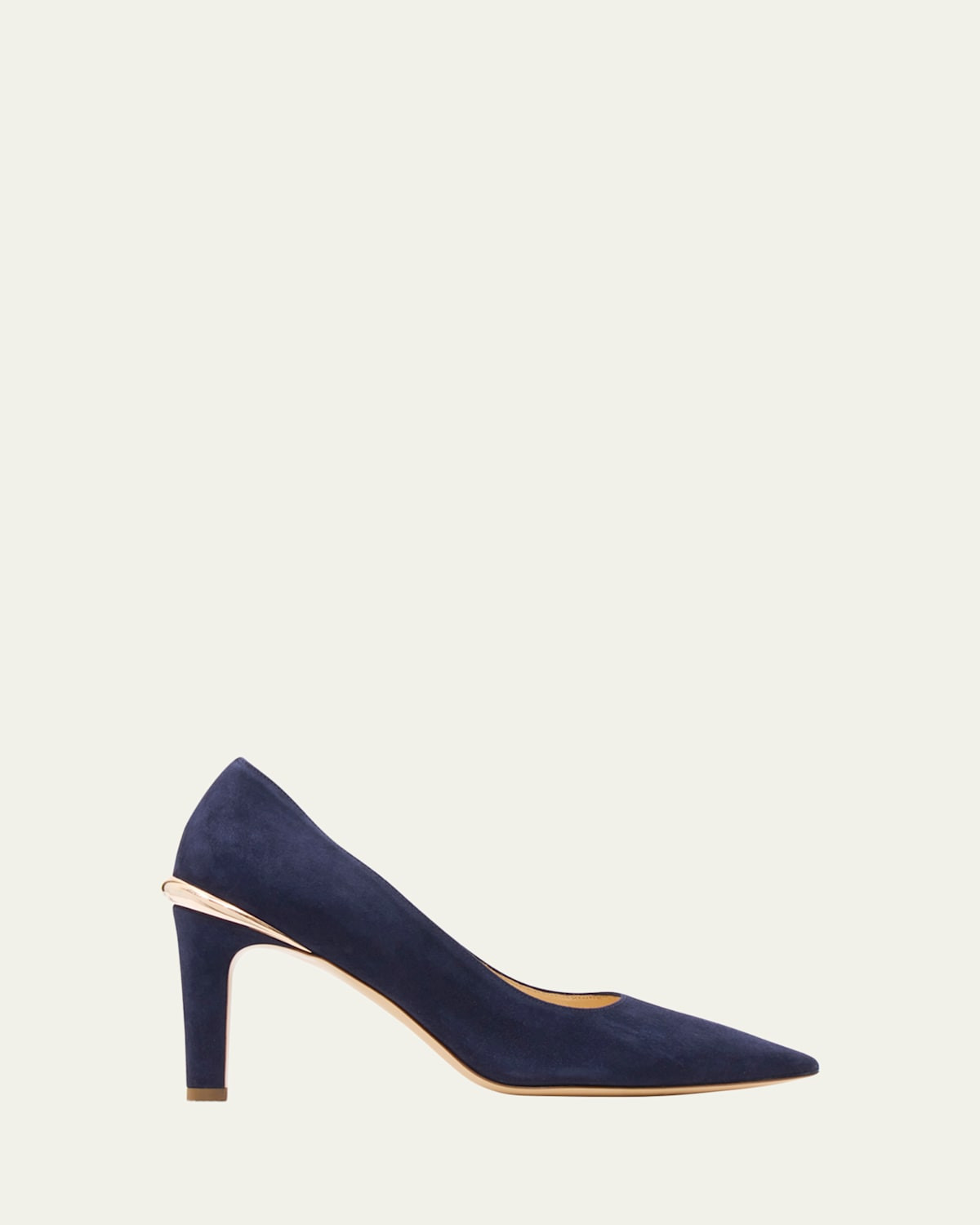 75mm Edwina Suede Pointed-Toe Pumps | Bergdorf Goodman