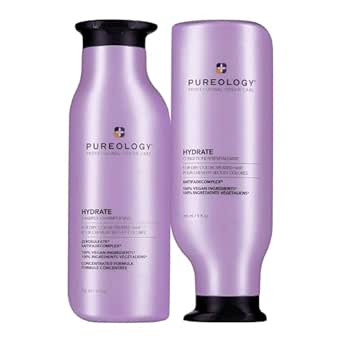Pureology Hydrate Moisturizing Shampoo and Conditioner Set | Softens and Deeply Hydrates Dry Hair... | Amazon (US)