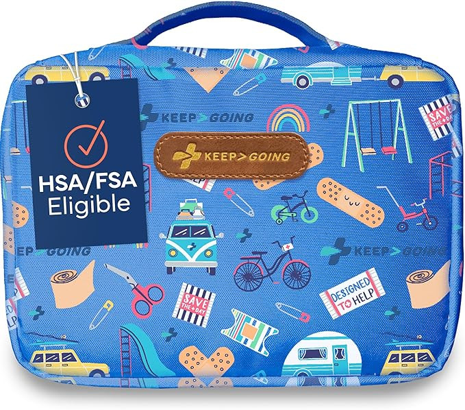 KeepGoing Large Home First Aid Kit for Kids – 270 Pc. for Car, Home, Dorm, & Boat with Latex-Fr... | Amazon (US)