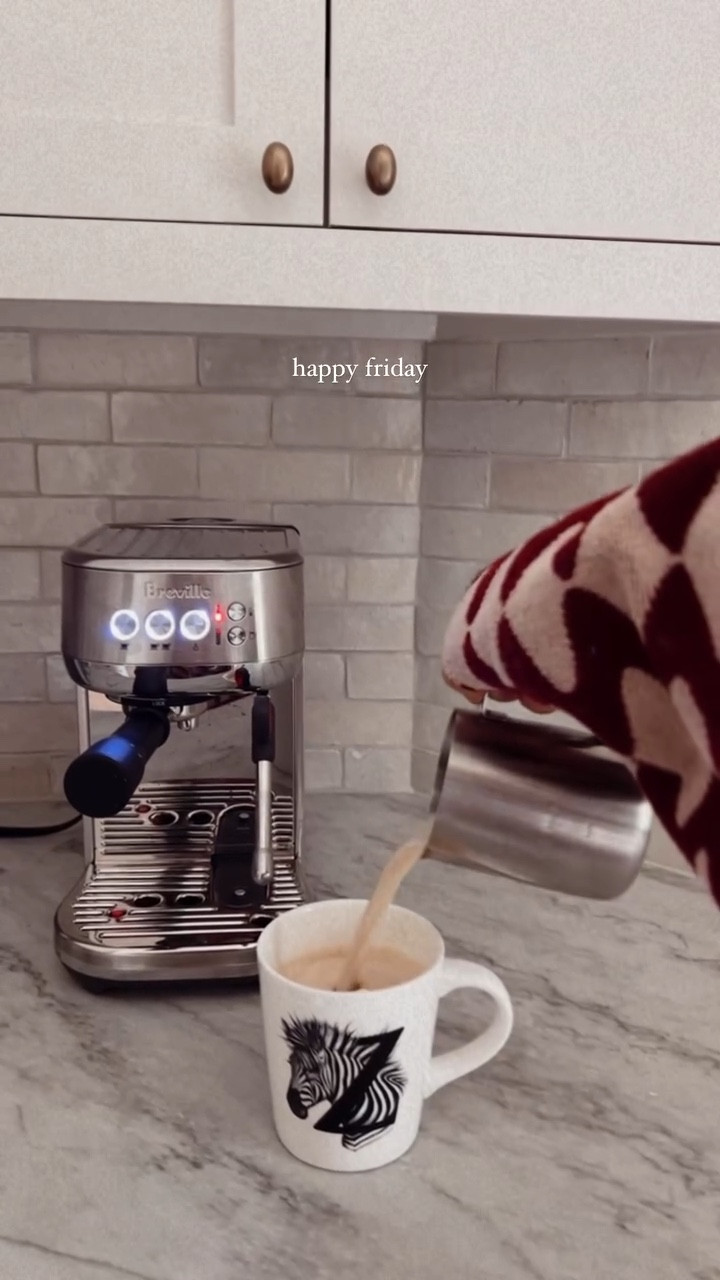 My morning coffee set up has become a pure delight. It took me months to settle on an espresso machine, but after reviewing all the top rated options, this is my winner. Couldn’t love her more. 

Coffee
Kitchen
Morning
Coffee station
Coffee maker
Self care 

#LTKHome #LTKFamily