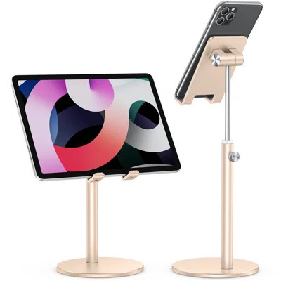 Cell Phone Stand, Angle Height Adjustable Phone Stand, Aluminum Desktop Phone Holder Dock Stand For Desk, Compatible With Iphone 13/Mini/Pro/Max, All | Wayfair North America