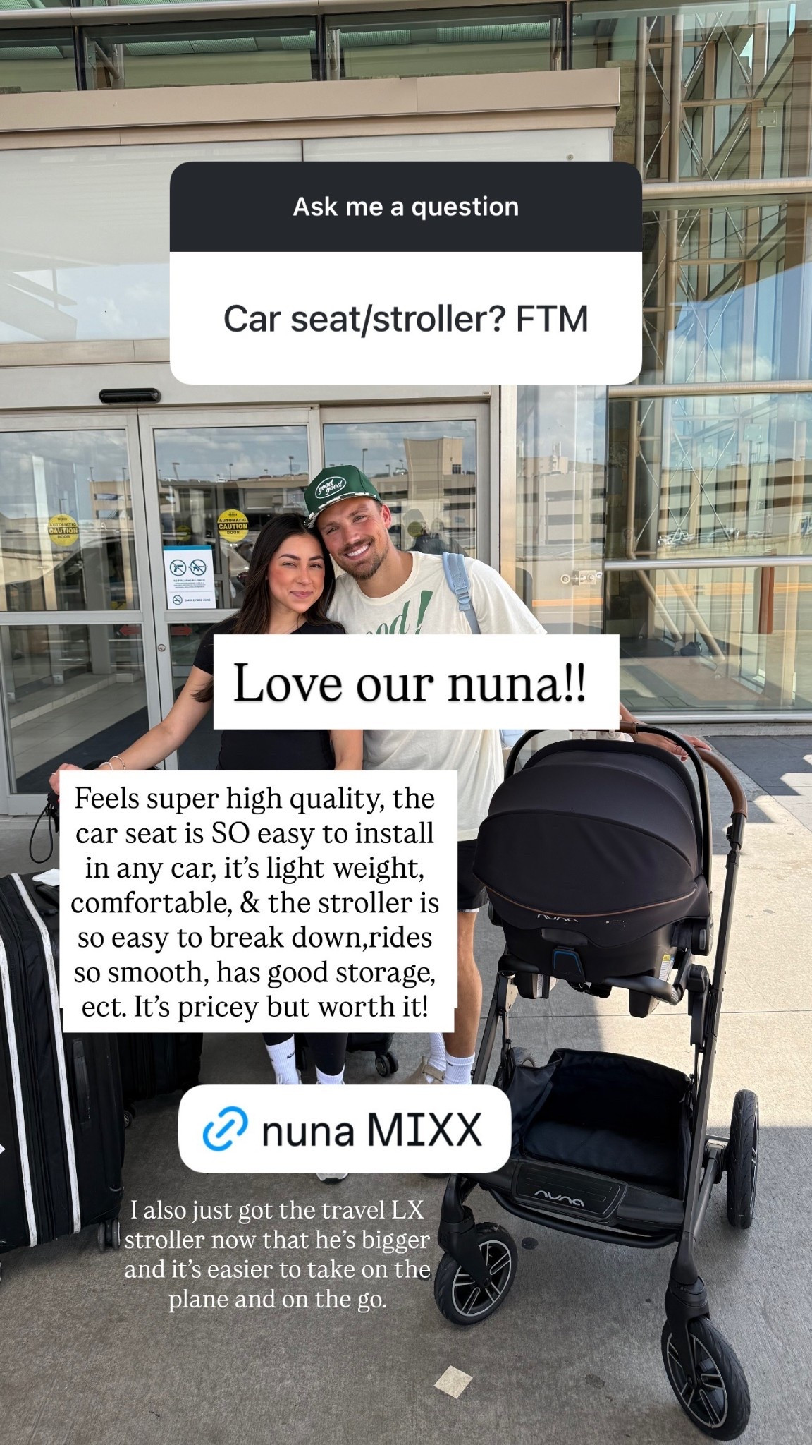We love our Nuna stroller! So high quality and easy to travel with!

#LTKmomlife #LTKTravel #LTKBaby