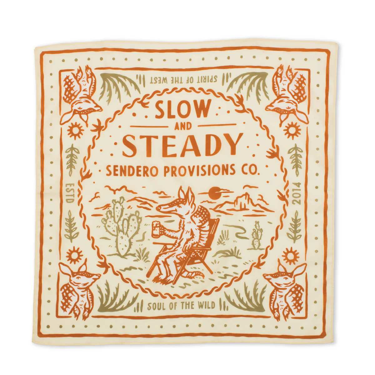 Slow and Steady Bandana | Sendero Provisions Co.