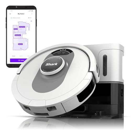 Shark AI Ultra Voice Control Robot Vacuum with Matrix Clean Navigation, Home Mapping, 60-Day Capacity, Self-Empty Base for Homes with Pets, Carpet & Hard Floors (Silver/Black) | Amazon (US)