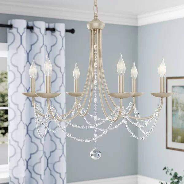 Froelich 6 - Light Candle Style Chandelier | Wayfair North America